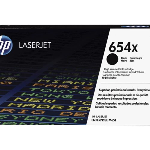 Cartucho de Tóner HP 654X – Negro – LaserJet – Original (CF330X) – CF330X