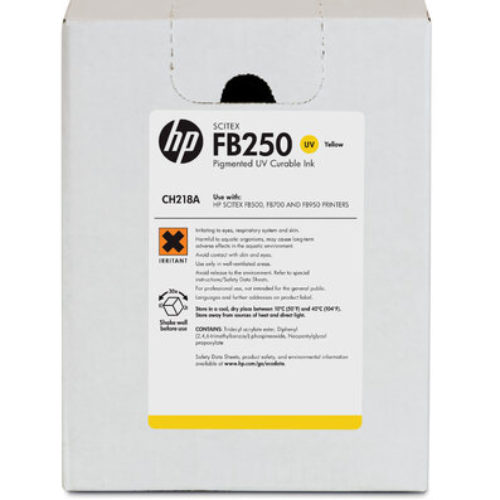 Tinta HP Scitex FB250 – Amarillo – Scitex – Original (CH218A) – CH218A