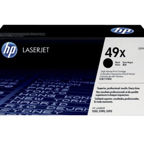 Cartucho de Tóner HP 49X – Negro – LaserJet – Original (Q5949X) – Q5949X