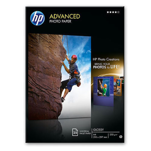 HP Advanced Photo Paper  Glossy 8.5×11 50 Hojas – Q7853A
