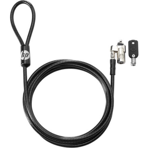 Candado de Bloqueo HP Keyed Cable Lock – 1.83 M – Negro – T1A62AA