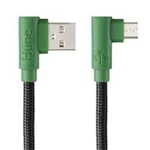 Cable USB Hune Hiedra – USB 2.0 a Micro USB – 1.2m – Verde – AT-ACC-CA-316BOS