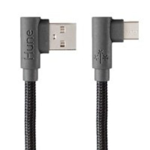 Cable USB Hune Hiedra – USB-A a USB-C – 1.2m – Gris – AT-ACC-CA-317ROC
