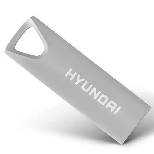 Memoria USB Hyundai Bravo – 16GB – USB 2.0 – Plata – U2BK/16