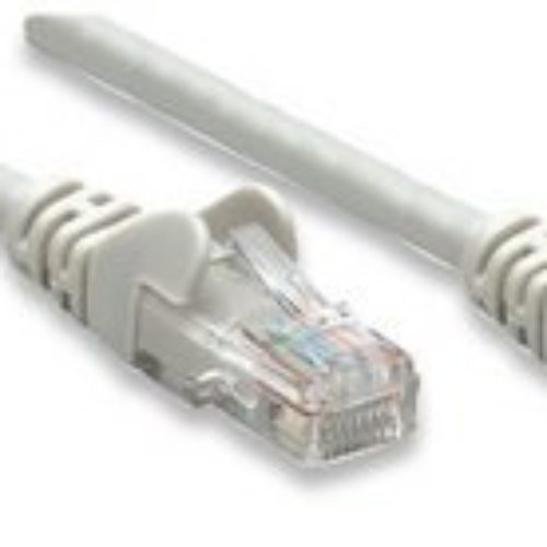 Cable de Red Intellinet – Cat6 – RJ-45 – 1M – Gris – 340373