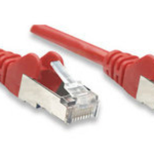 Cable de Red Intellinet – Cat6 – RJ-45 – 3M – Rojo – 342179