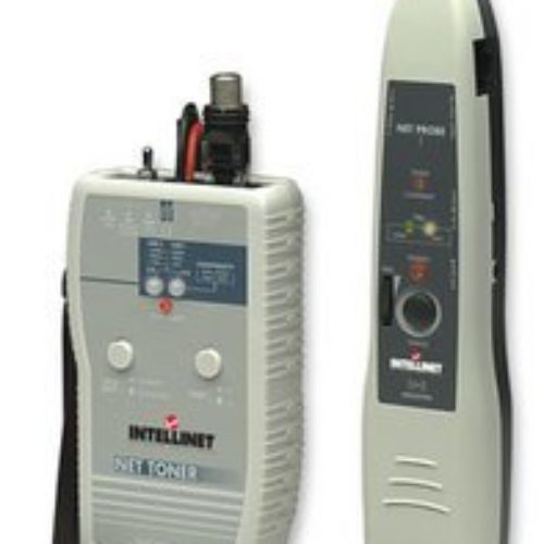 Probador de Cables Intellinet – RJ-45 – Blanco – 515566
