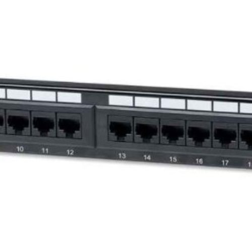 Panel de Parcheo Intellinet – Cat6 – 24 puertos – 520959