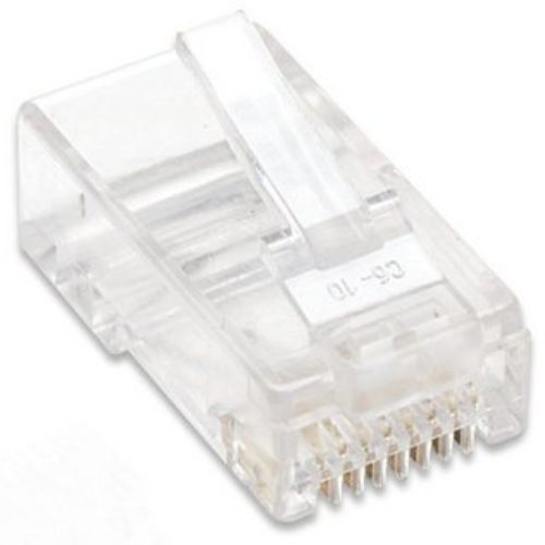 Plug Intellinet – Cat5e – RJ-45 – Transparente – 100 Piezas – 790055