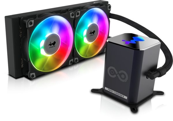Enfriamiento Líquido In Win SR24 PRO - 2 Ventiladores - 2500 RPM - RGB - AIO SR24 PRO