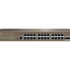 Switch IPCom G5328P-24-410W - 24 Puertos - Gigabit - 4 SFP - Gestionado - G5328P-24-410W