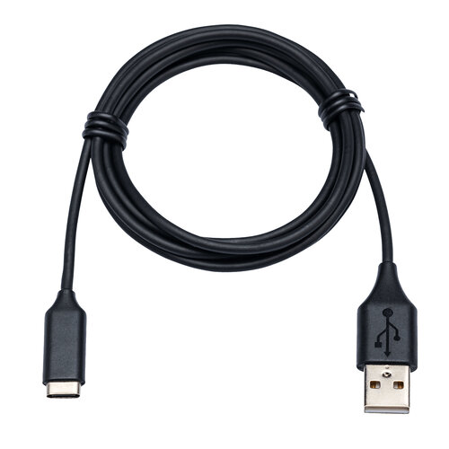Cable de extensión Jabra Link USB-C – USB-A – Negro – 14208-16