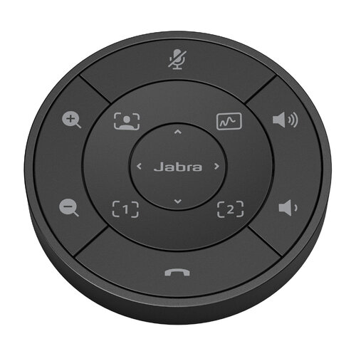 Control Remoto Jabra 8220-209 – Inalámbrica – Bluetooth – Negro – Para Barra de Video PanaCast 50 – 8220-209