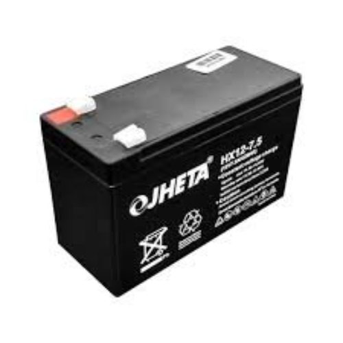 Batería JHETA HX12-7.5J – 12V/7.5Ah – Negro – 621207-50