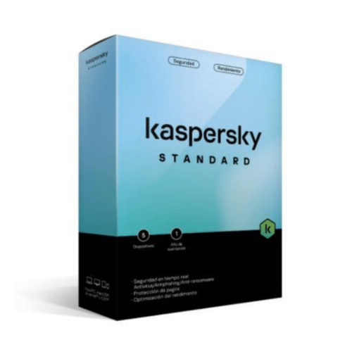 Antivirus Kaspersky Standard – 1 Dispositivo – 1 Año – Caja – KL1041Z5AFS-22