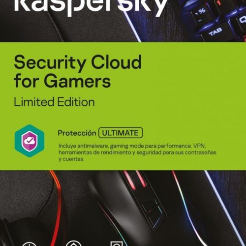Antivirus Kaspersky Security Cloud For Gamers – 3 Dispositivos – 1 Año – Caja – TMKS-194