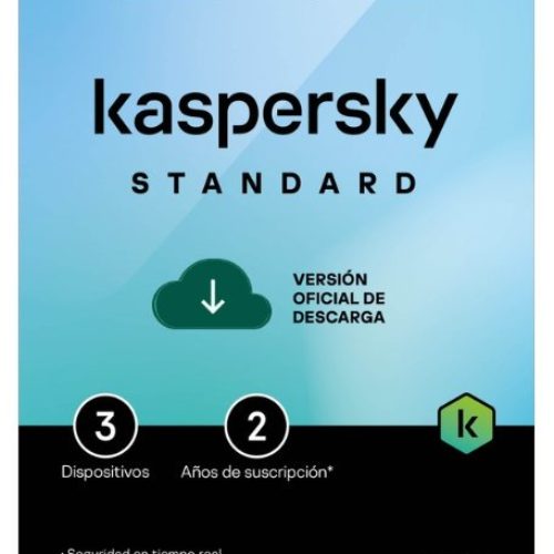 Antivirus Kaspersky Standard – 3 Dispositivos – 2 Años – TMKS-467
