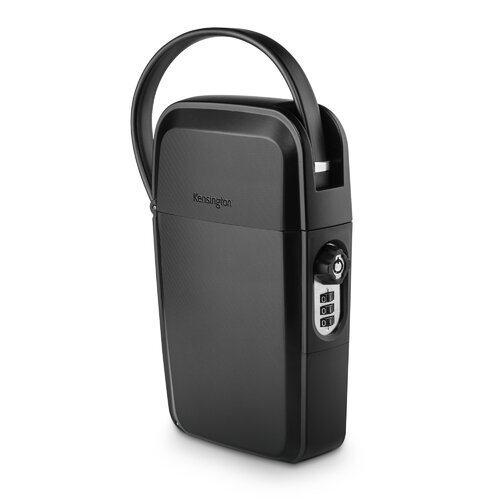 Caja de Seguridad Kensington Portable Lock Box – Combinación – Llave – Negro – K66103WW