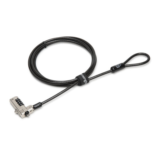 Cable con Candado Kensington N17 – Combinación – Ranura de Bloqueo – Para Equipos Dell – K68008WW