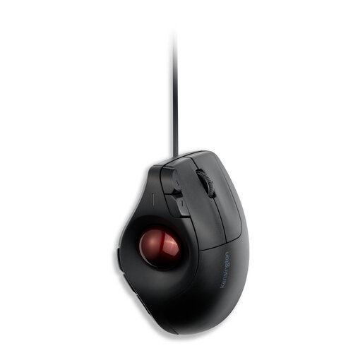 Mouse Kensington Trackball ergonómico vertical Pro Fit – Alámbrico – USB – 5 Botones – Blister – K75254WW B