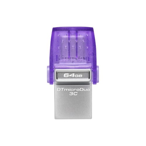 Memoria USB Kingston DataTraveler microDuo 3C – 64GB – USB 3.2 – USB-A/C – DTDUO3CG3/64GB
