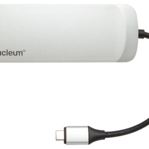 Hub USB Kingston Nucleum – USB-C a HDMI / 2 USB / SD / MicroSD / USB-C – Plata – C-HUBC1-SR-EN