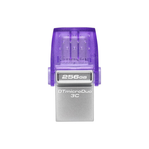 Memoria USB Kingston DataTraveler microDuo 3C – 256GB – USB 3.2 – USB-A/C – DTDUO3CG3/256GB