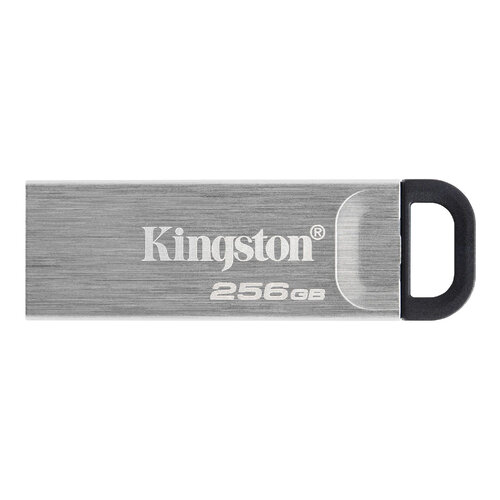 Memoria USB Kingston DataTraveler Kyson – 256GB – USB 3.2 Gen 1 – Plata – DTKN/256GB