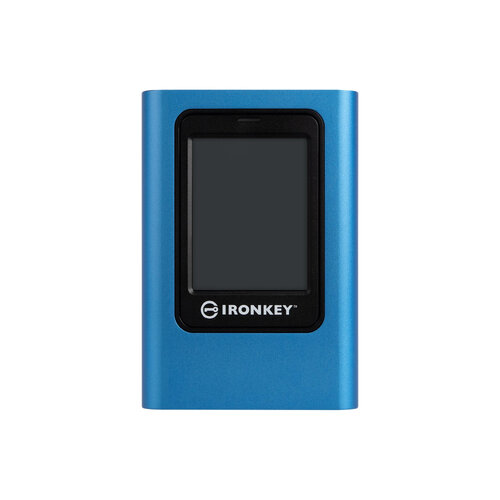 Unidad de Estado Sólido Externo Kingston IronKey Vault Privacy 80 – 480GB – USB 3.0 – Azul – IKVP80ES/480G