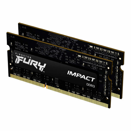 Memoria RAM Kingston FURY Impact – DDR3L – 8GB (2x 4GB) – 1866MHz – SO-DIMM – para Laptop – KF318LS11IBK2/8