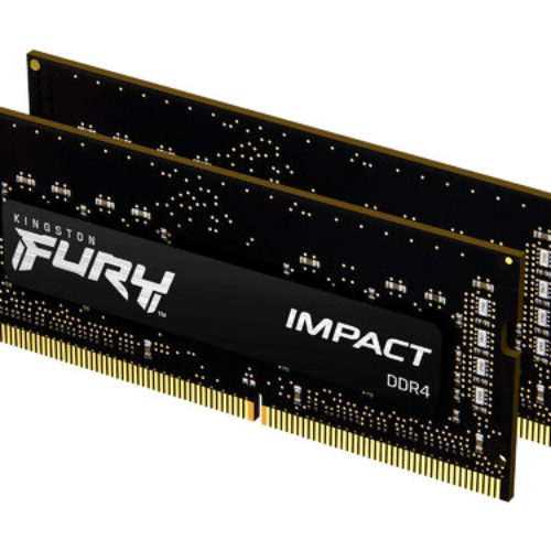 Memoria RAM Kingston FURY Impact – DDR4 – 16GB (2x8GB) – 2666MHz – SO-DIMM – para Laptop – KF426S15IBK2/16
