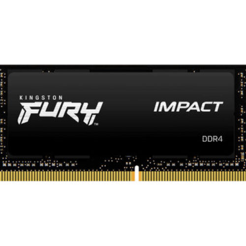 Memoria RAM Kingston FURY Impact – DDR4 – 32GB – 3200MHz – SO-DIMM – Para Laptop – Retail – KF432S20IB/32R
