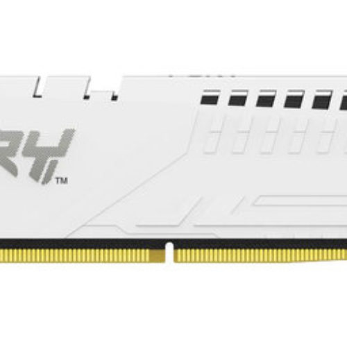 Memoria RAM Kingston FURY Beast – DDR5 – 16GB – 6000MHz – UDIMM – Para PC – Blanco – KF560C40BW-16