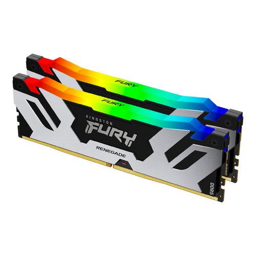 Memoria RAM Kingston FURY Renegade RGB – DDR5 – 32GB (2x16GB) – 7600MHz – DIMM – Para PC – KF576C38RSAK2-32