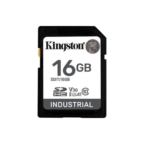 Memoria SDHC Kingston Industrial – 16GB – UHS-I – C10 – SDIT/16GB