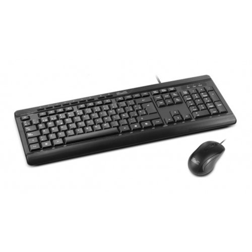 Teclado y Mouse Klip Xtreme DeskMate – Español – Alámbrico – USB – Negro – KCK-251S