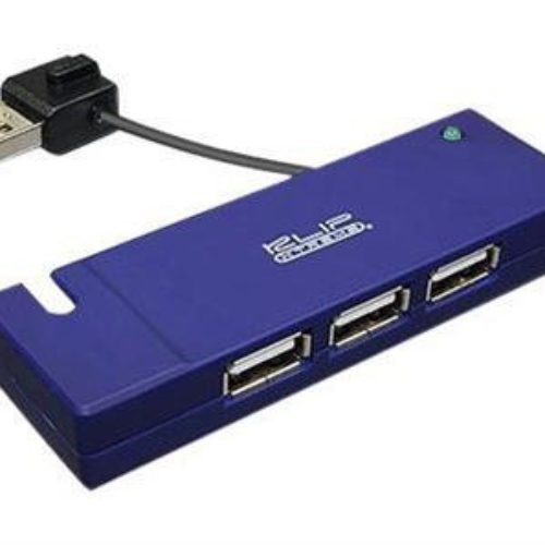 Hub Klip Xtreme Kuh-400 – 4 USB – Azul – KUH-400A
