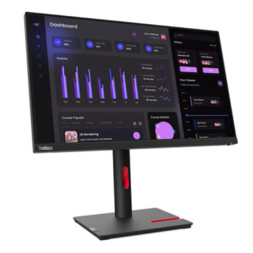 Monitor Lenovo ThinkVision T24i-30 – 23.8″ – Full HD – DisplayPort – HDMI – VGA – USB – 63CFMAR1LA