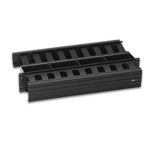 Organizador Horizontal Doble Frontal y Posterior 2 Ur (492ru-hfr) – 492RU-HFR