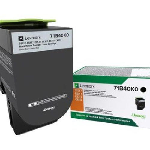 Tóner Lexmark 71B40K0 – Negro – 71B40K0