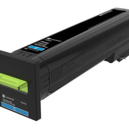 Tóner Lexmark 72K4XC0 – Cyan – 22,000 Páginas – 72K4XC0