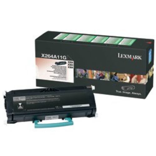 Tóner Lexmark X264A11G – Negro – Programa de Retorno – X264A11G