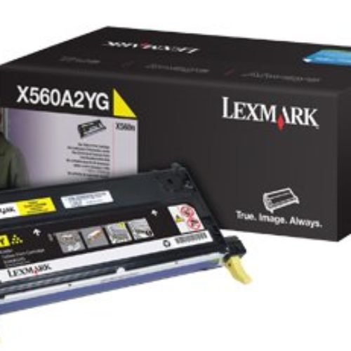 Tóner Lexmark X560A2YG – Amarillo – X560A2YG