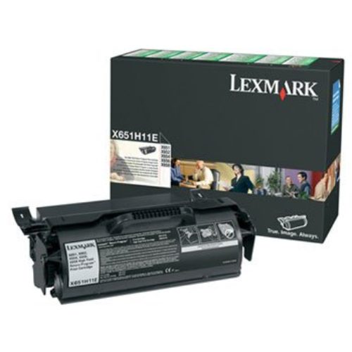 Tóner Lexmark X651H11L – Negro – Programa de Retorno – X651H11L
