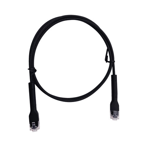 Cable de Parcheo LinkedPRO Ultra Slim Con RJ-45 Flexible – Cat6 – RJ-45 – 10M – Negro – LP-PSLIM-10BK