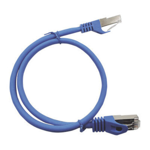 Cable de Red LinkedPRO – Cat6a – RJ-45 – 0.5 M – Azul – LP-STP-6A-050-BU