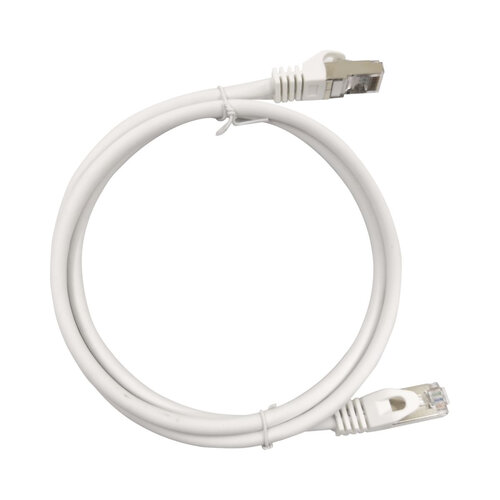 Cable de Red LinkedPRO – Cat6a – RJ-45 – 0.5 M – Blanco – LP-STP6A050WH