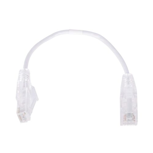 Cable de Red LinkedPRO – Cat6 – RJ-45 – 20 CM – Blanco – LP-UT6-020-WH28