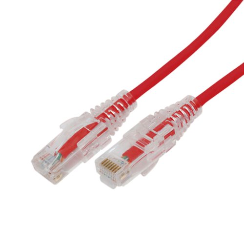 Cable de Red LinkedPRO – Cat6a – RJ-45 – 0.5 M – Rojo – LP-UT6A-05-RD28