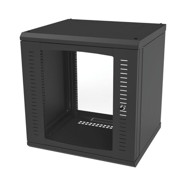 Gabinete LinkedPRO SR-1912-GFP - 19" - 12U - Montaje en Pared - Puerta de Cristal Templado - SR-1912-GFP